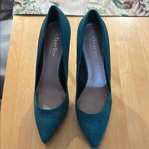 Charles by Charles David Teal Women's Shoes